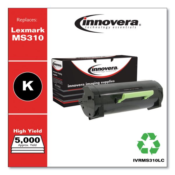 Remanufactured Black High-Yield Toner, Replacement for MS310, 5,000 Page-Yield - Image 2