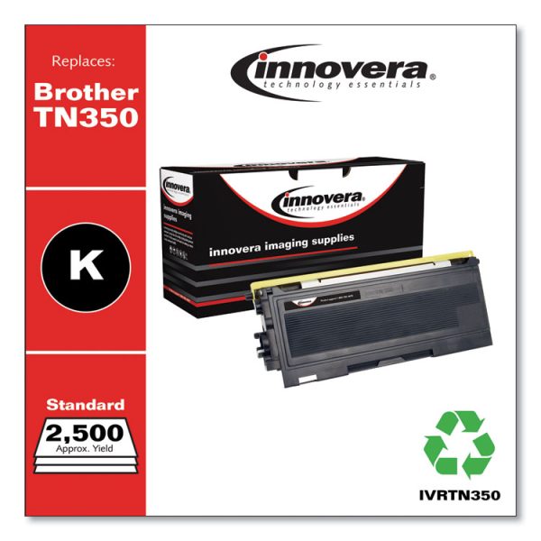 Remanufactured Black Toner, Replacement for TN350, 2,500 Page-Yield - Image 2