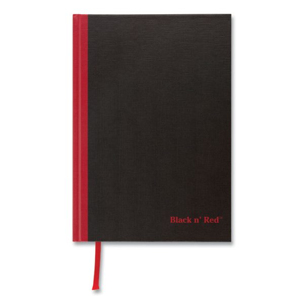 Hardcover Casebound Notebooks, SCRIBZEE Compatible, 1-Subject, Wide/Legal Rule, Black Cover, (96) 9.75 x 6.75 Sheets - Image 3