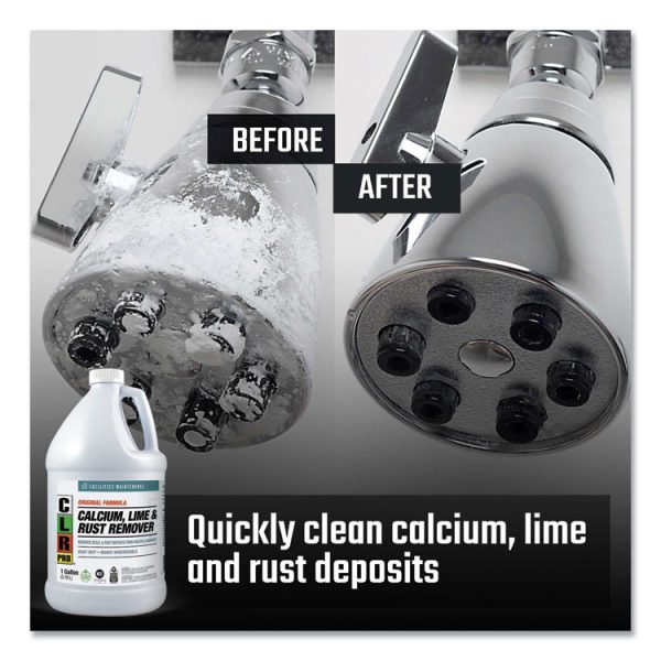Calcium, Lime And Rust Remover, 1 Gal Bottle, 4/carton - Image 4