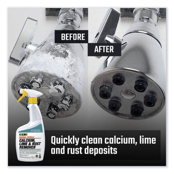 Calcium, Lime and Rust Remover, 32 oz Spray Bottle, 6/Carton - Image 2