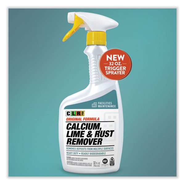 Calcium, Lime and Rust Remover, 32 oz Spray Bottle, 6/Carton - Image 8