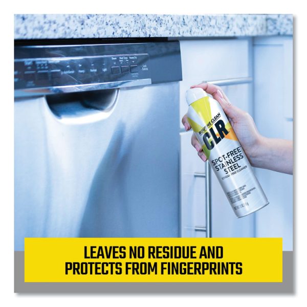 Spot-Free Stainless Steel Cleaner, Citrus, 12 Oz Can, 6/carton - Image 4