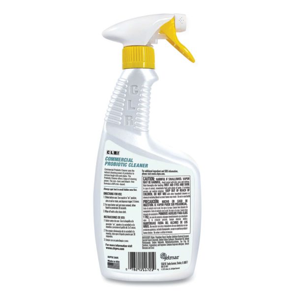Commercial Probiotic Cleaner, Lemon Scent, 32 Oz Spray Bottle, 6/carton - Image 2