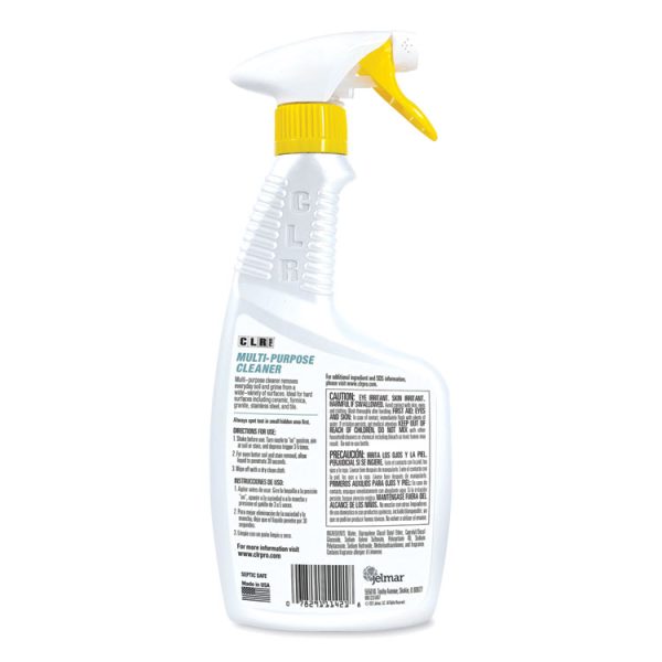 Multi-Purpose Cleaner, Lemon Scent, 32 Oz Bottle, 6/carton - Image 2