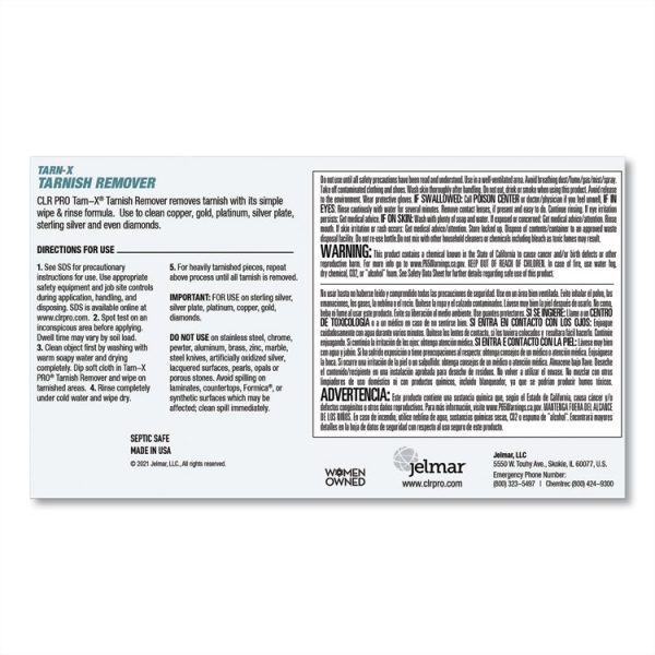 Tarnish Remover, 1 Gal Bottle, 4/Carton - Image 3