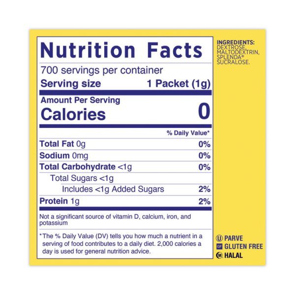 No Calorie Sweetener Packets, 700/box - Image 6