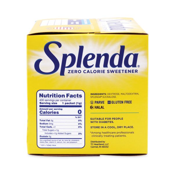 No Calorie Sweetener Packets, 400/box - Image 5