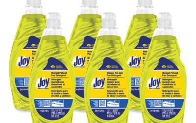 Dishwashing Liquid, Lemon Scent, 38 oz Bottle, 8/Carton