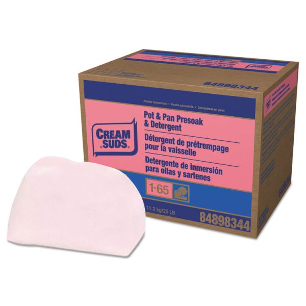 Manual Pot and Pan Presoak and Detergent without Phosphate, Baby Powder Scent, Powder, 25 lb Box - Image 2
