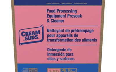 Manual Pot and Pan Presoak and Detergent with Phosphate, Baby Powder Scent, Powder, 50 lb Box