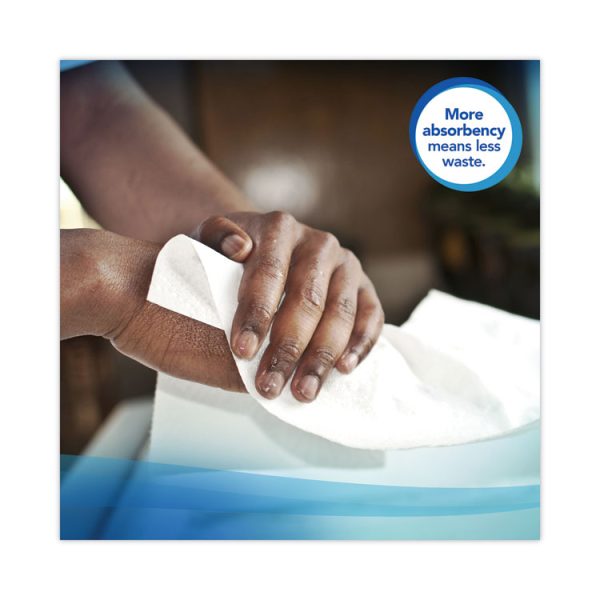 Essential Roll Center-Pull Towels, 1-Ply, 8 x 12, White, 700/Roll, 6 Rolls/Carton - Image 5