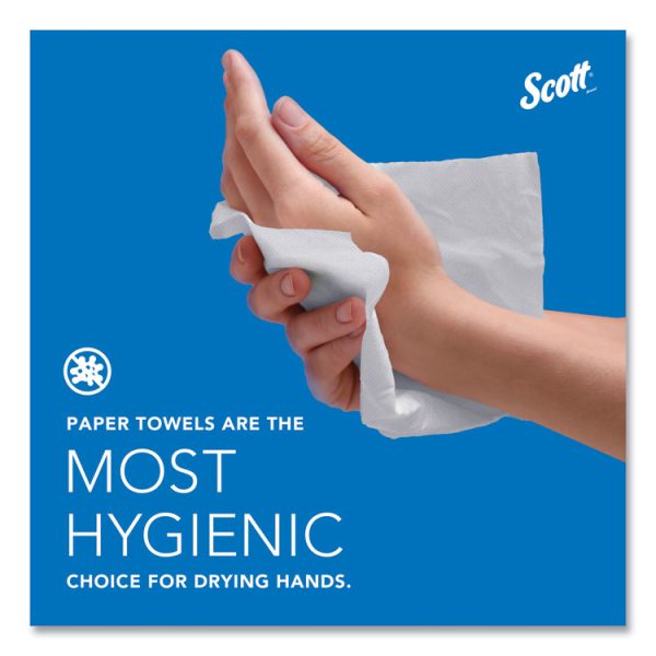 Essential Hard Roll Towels for Business, Absorbency Pockets, 1-Ply, 8" x 800 ft,  1.5" Core, White, 12 Rolls/Carton - Image 6