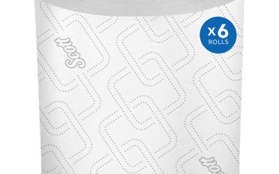 Essential High Capacity Hard Roll Towel, 1-Ply, 8″ x 950 ft, White, 6 Rolls/Carton