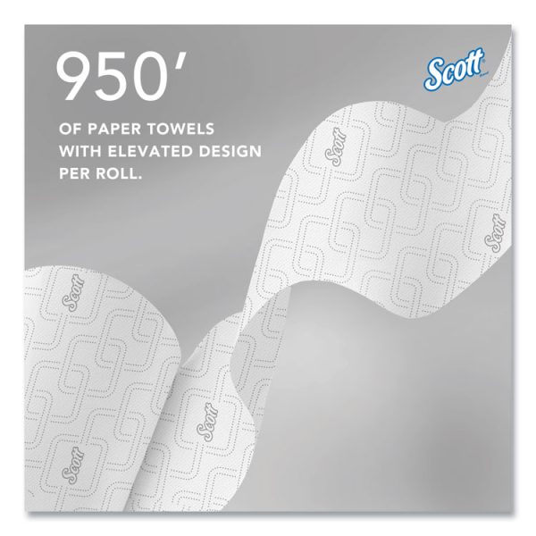 Essential High Capacity Hard Roll Towel, 1-Ply, 8" x 950 ft, White, 6 Rolls/Carton - Image 7