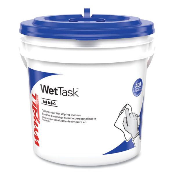 Power Clean Wipers for WetTask Customizable Wet Wiping System with (1) Bucket, 12 x 12.5, Unscented, 95/Roll, 6 Rolls/Carton - Image 3