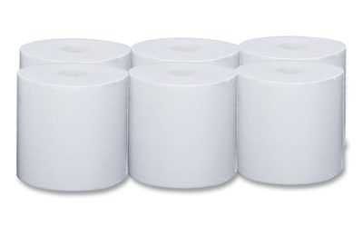 Critical Clean Wipers for Bleach, Disinfectants, Sanitizers WetTask Customizable Wet Wiping System, 90/Roll, 6 Rolls/Carton