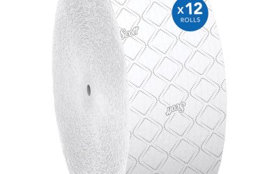 Essential Coreless JRT, Septic Safe, 2-Ply, White, 3.75″ x 1,150 ft, 12 Rolls/Carton