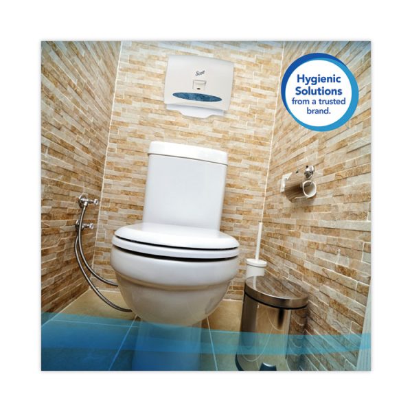Personal Seats Sanitary Toilet Seat Covers, 15 X 18, White, 125/pack, 24 Packs/carton - Image 6