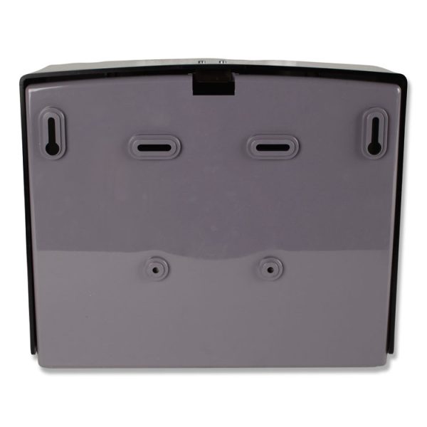 Scottfold Folded Towel Dispenser, 10.75 X 4.75 X 9, Black - Image 3