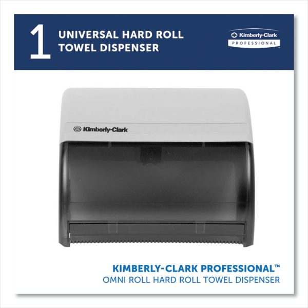 Omni Roll Towel Dispenser, 10.5 X 10 X 10, Smoke/gray - Image 2