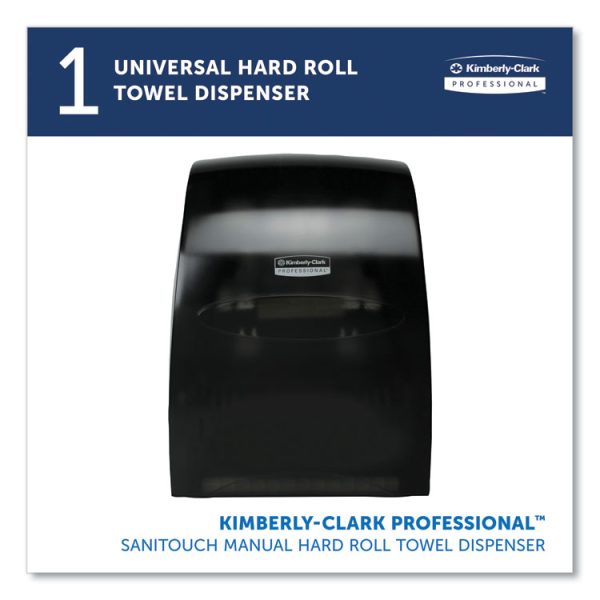 Sanitouch Hard Roll Towel Disp, 12.63 X 10.2 X 16.13, Smoke - Image 2