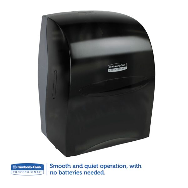 Sanitouch Hard Roll Towel Dispenser, 12.63 X 10.2 X 16.13, Smoke - Image 4