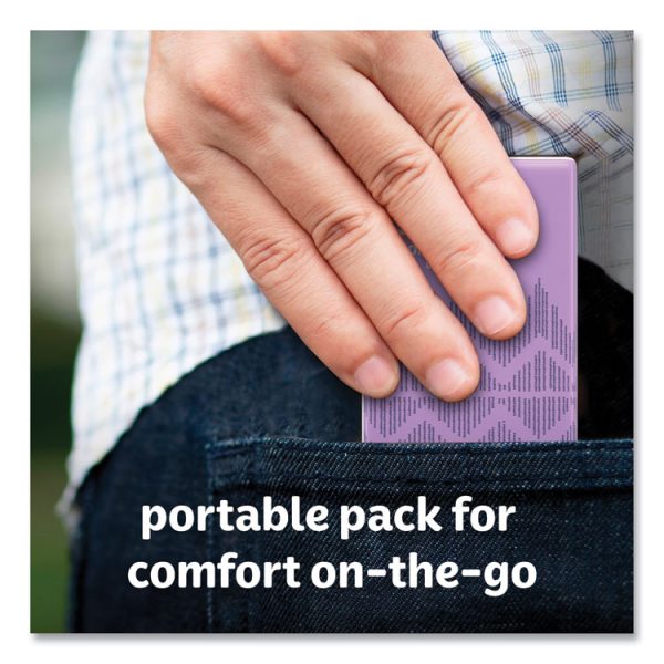 On The Go Packs Facial Tissues, 3-Ply, White, 10 Sheets/Pouch, 3 Pouches/Pack, 36 Packs/Carton - Image 6