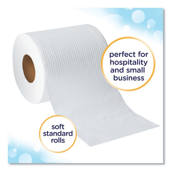 Clean Care Bathroom Tissue, Septic Safe, 1-Ply, White, 170 Sheets/roll, 48 Rolls/carton - Image 5