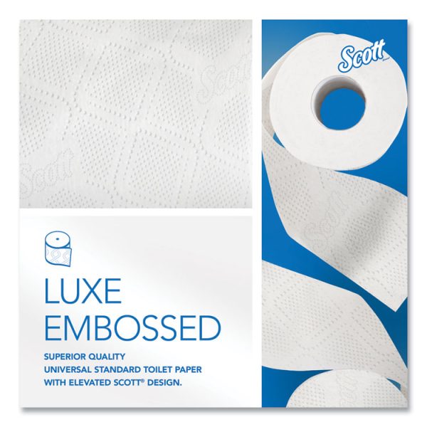 Essential 100% Recycled Fiber SRB Bathroom Tissue, Septic Safe, 2-Ply, White, 473 Sheets/Roll, 80 Rolls/Carton - Image 6
