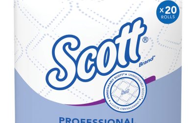 Essential Standard Roll Bathroom Tissue for Business, Septic Safe, Convenience Carton, 2-Ply, White, 550/Roll, 20 Rolls/CT