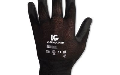 G40 Polyurethane Coated Gloves, 220 Mm Length, Small, Black, 60 Pairs