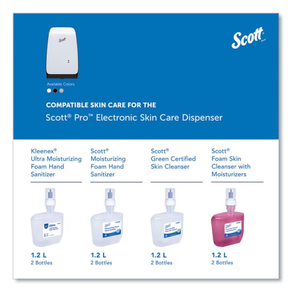 Electronic Skin Care Dispenser, 1,200 Ml, 7.3 X 4 X 11.7, White - Image 8