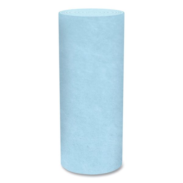 Pro Shop Towels, Heavy Duty, 1-Ply, 10.4 x 11, Blue, 12 Rolls/Carton - Image 4