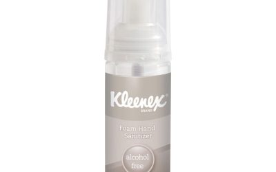 Alcohol-Free Foam Hand Sanitizer, 1.5 Oz Pump Bottle, Unscented, 24/carton