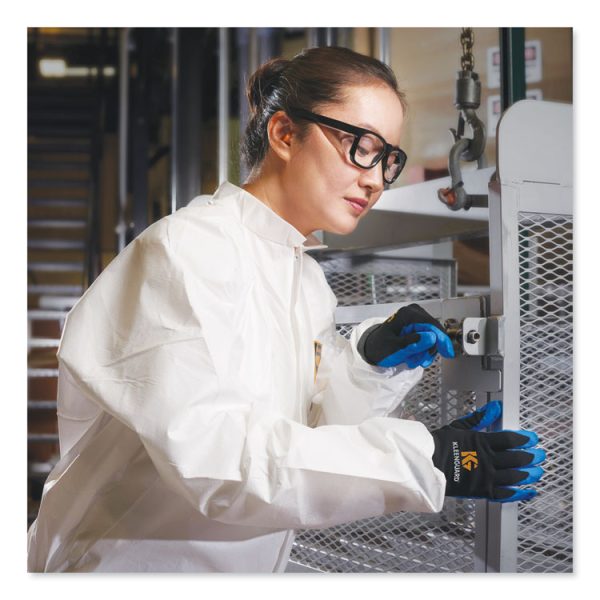 A40 Coveralls, Elastic Wrists/ankles, X-Large, White - Image 4