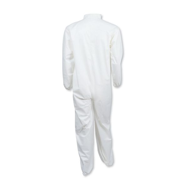 A40 Coveralls, Elastic Wrists/ankles, X-Large, White - Image 6