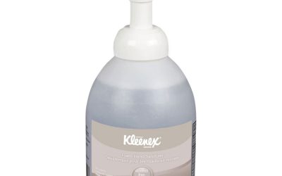 Alcohol-Free Foam Hand Sanitizer, 18 Oz Pump Bottle, Fragrance-Free