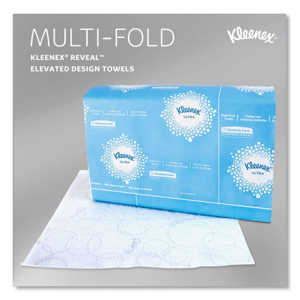 Reveal Multi-Fold Towels, 2-Ply, 8 X 9.4, White, 16/carton - Image 7