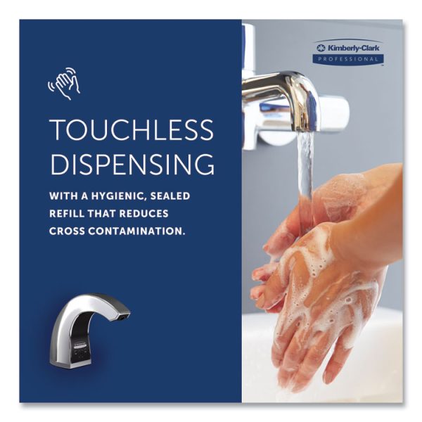 Touchless Counter Mount Skin Care Dispenser, 1.5 L, 2.12 X 4.25 X 5.56, Chrome - Image 5