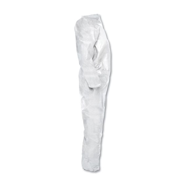 A20 Breathable Particle Protection Coveralls, Zip Closure, X-Large, White - Image 5