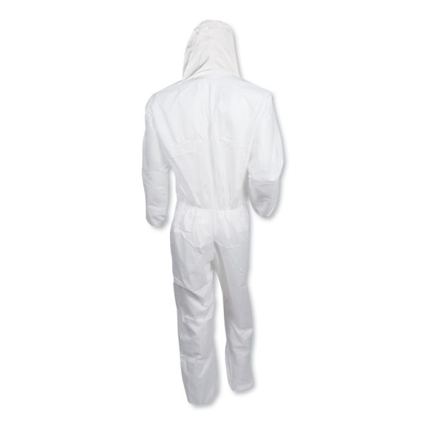 A20 Breathable Particle Protection Coveralls, Zip Closure, 3x-Large, White - Image 6