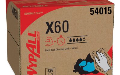 General Clean X60 Cloths, 12.5 x 16.8, White, 236/Carton