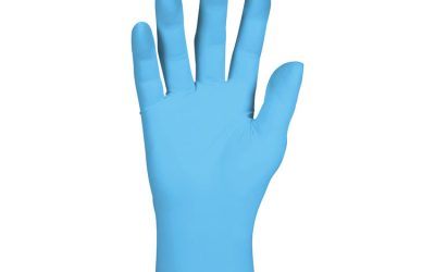 G10 Comfort Plus Blue Nitrile Gloves, Light Blue, Medium, 1,000/Carton