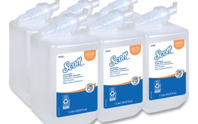 Antiseptic Foam Skin Cleanser, Unscented, 1,000 mL Refill, 6/Carton