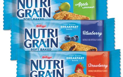 Nutri-Grain Soft Baked Breakfast Bars, Asstd: Apple, Blueberry, Strawberry, 1.3 Oz Bar, 48/carton