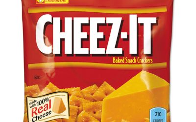 Cheez-It Crackers, 1.5 Oz Bag, Reduced Fat, 60/carton