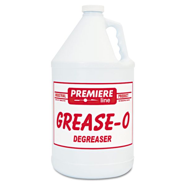 Premier Grease-O Extra-Strength Degreaser, 1 Gal Bottle, 4/carton