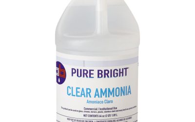 Clear Ammonia, 64 Oz Bottle, 8/carton