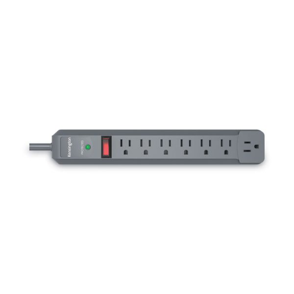 Guardian Premium Surge Protector, 7 AC Outlets, 6 ft Cord, 540 J, Gray - Image 2